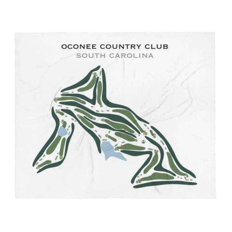 Oconee Country Club, South Carolina - Printed Golf Courses