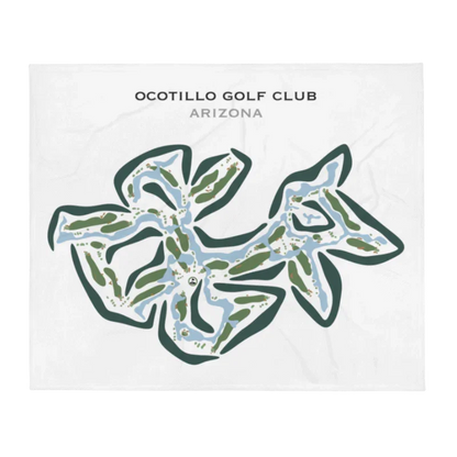 Ocotillo Golf Club, Arizona - Printed Golf Courses