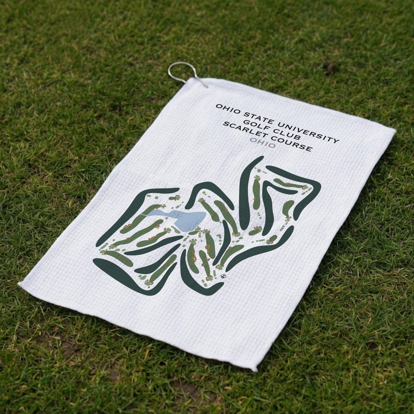 Ohio State University Golf Club Scarlet Course, Ohio - Printed Golf Courses