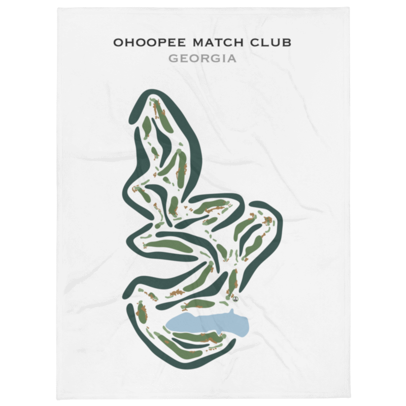 Ohoopee Match Club, Georgia - Printed Golf Courses