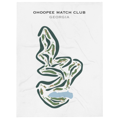 Ohoopee Match Club, Georgia - Printed Golf Courses