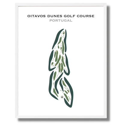 Oitavos Dunes Golf Course, Portugal - Printed Golf Courses