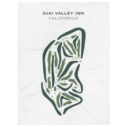 Ojai Valley Inn, California - Printed Golf Courses