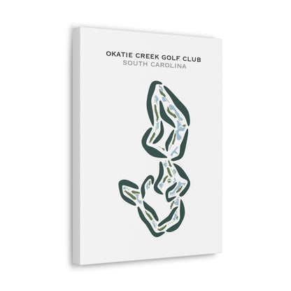 Okatie Creek Golf Club, South Carolina - Printed Golf Courses