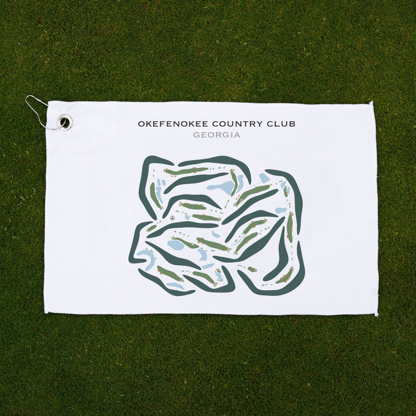 Okefenokee Country Club, Georgia - Printed Golf Courses