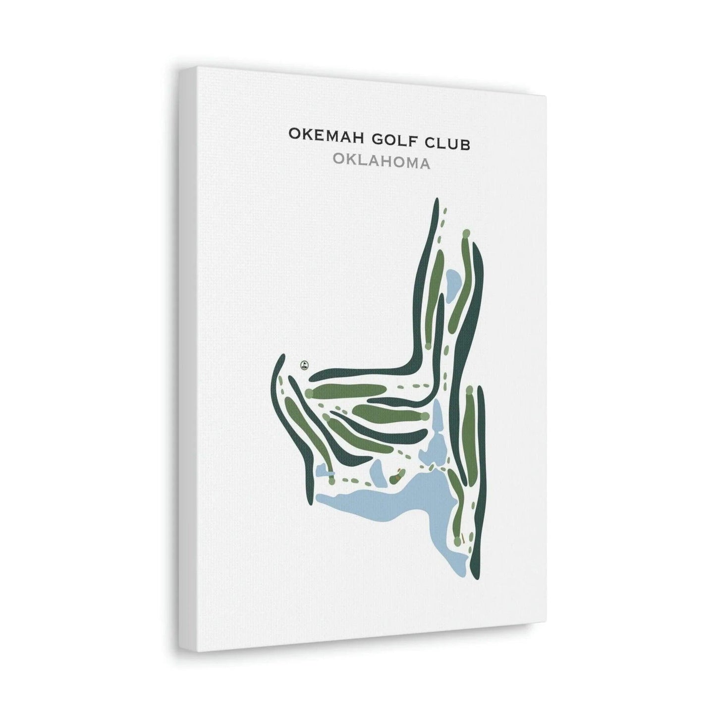 Okemah Golf Club, Oklahoma - Printed Golf Courses