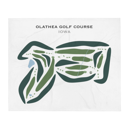 Olathea Golf Course, Iowa - Printed Golf Courses