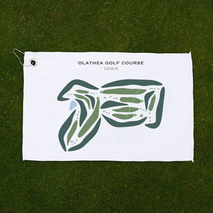 Olathea Golf Course, Iowa - Printed Golf Courses