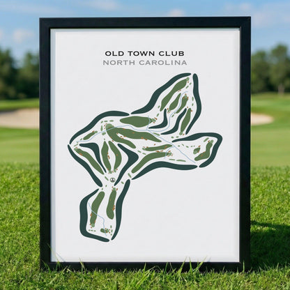 Old Town Club, North Carolina - Printed Golf Courses