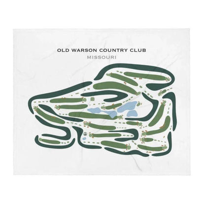 Old Warson Country Club, Missouri - Printed Golf Courses