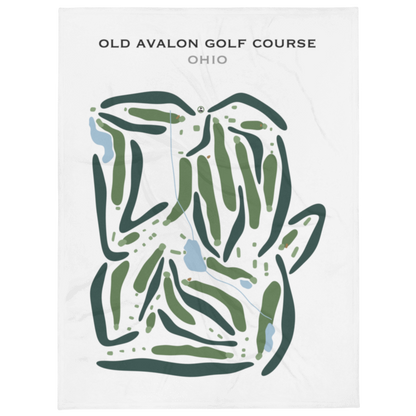 Old Avalon Golf Course, Ohio - Printed Golf Courses