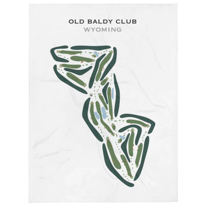 Old Baldy Club, Wyoming - Printed Golf Courses