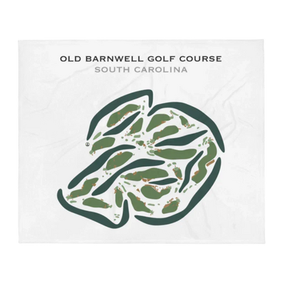 Old Barnwell Golf Course, South Carolina - Printed Golf Courses