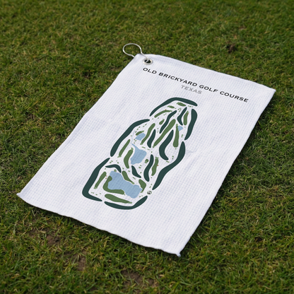 Old Brickyard Golf Course, Texas - Printed Golf Courses