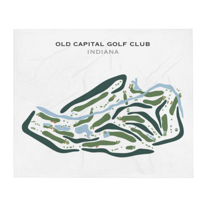 Old Capital Golf Club, Indiana - Printed Golf Courses