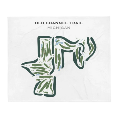 Old Channel Trail, Michigan - Printed Golf Courses