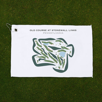 Old Course at Stonewall Links, Pennsylvania - Printed Golf Courses