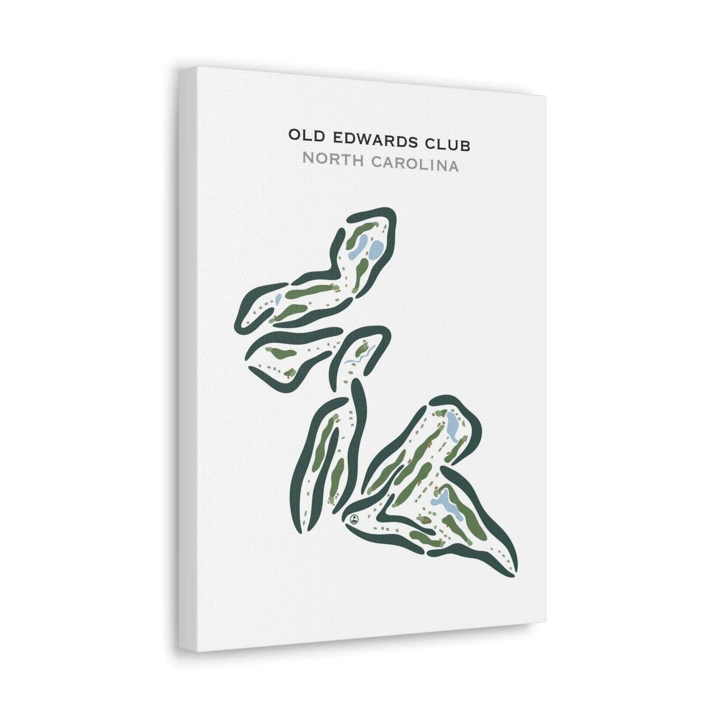 Old Edwards Club, North Carolina - Printed Golf Courses