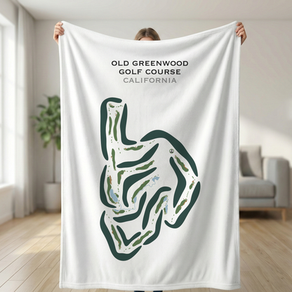 Old Greenwood Golf Course, California - Printed Golf Courses