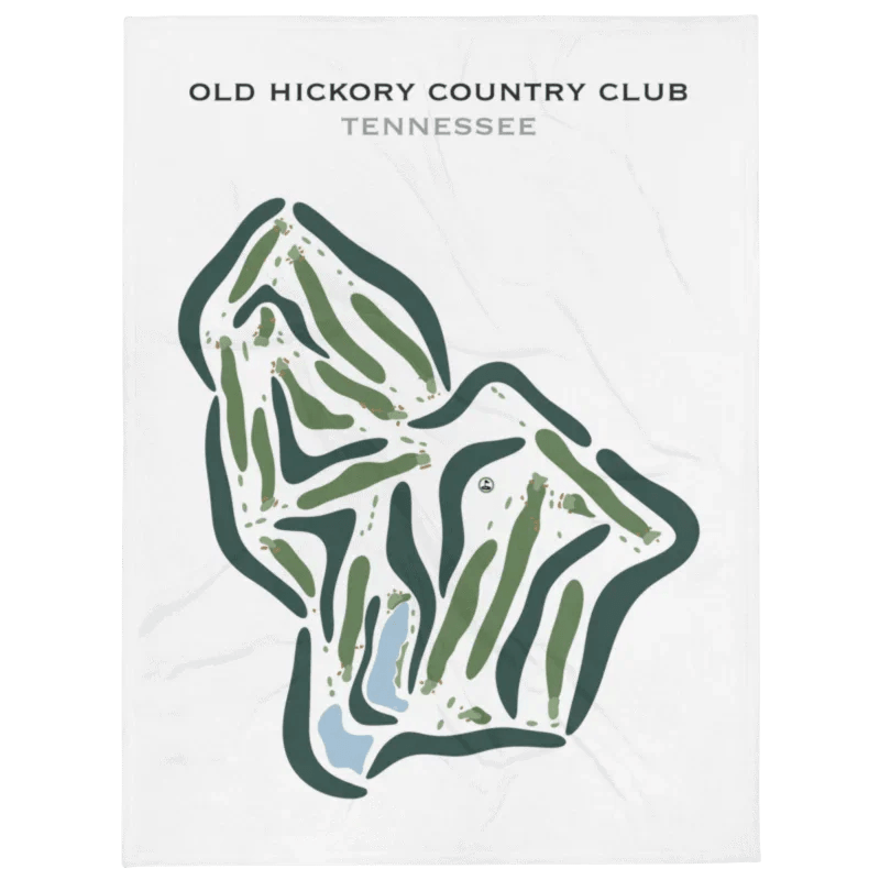 Old Hickory Country Club, Tennessee - Printed Golf Courses