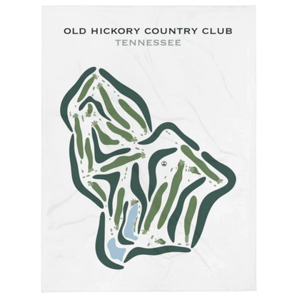 Old Hickory Country Club, Tennessee - Printed Golf Courses