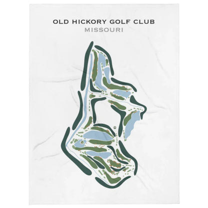 Old Hickory Golf Club, Missouri - Printed Golf Course