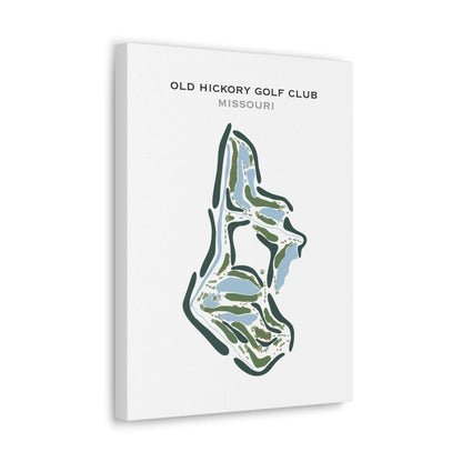 Old Hickory Golf Club, Missouri - Printed Golf Course