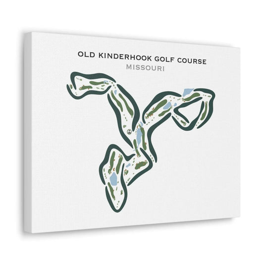 Old Kinderhook Golf Course, Missouri - Printed Golf Courses