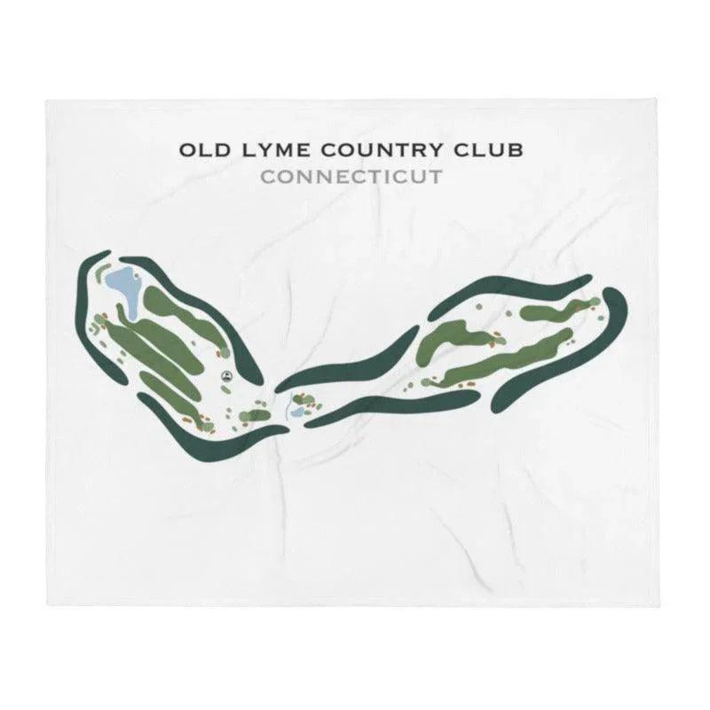 Old Lyme Country Club, Connecticut - Printed Golf Course