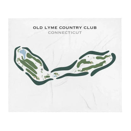 Old Lyme Country Club, Connecticut - Printed Golf Course