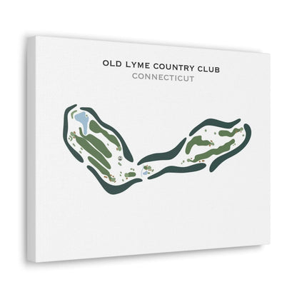 Old Lyme Country Club, Connecticut - Printed Golf Course