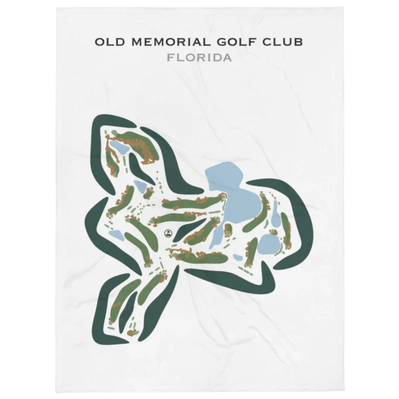 Old Memorial Golf Club, Florida - Printed Golf Courses