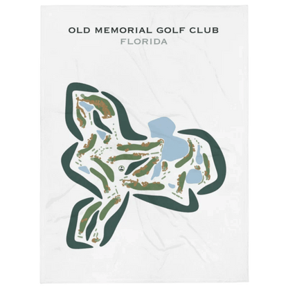 Old Memorial Golf Club, Florida - Printed Golf Courses