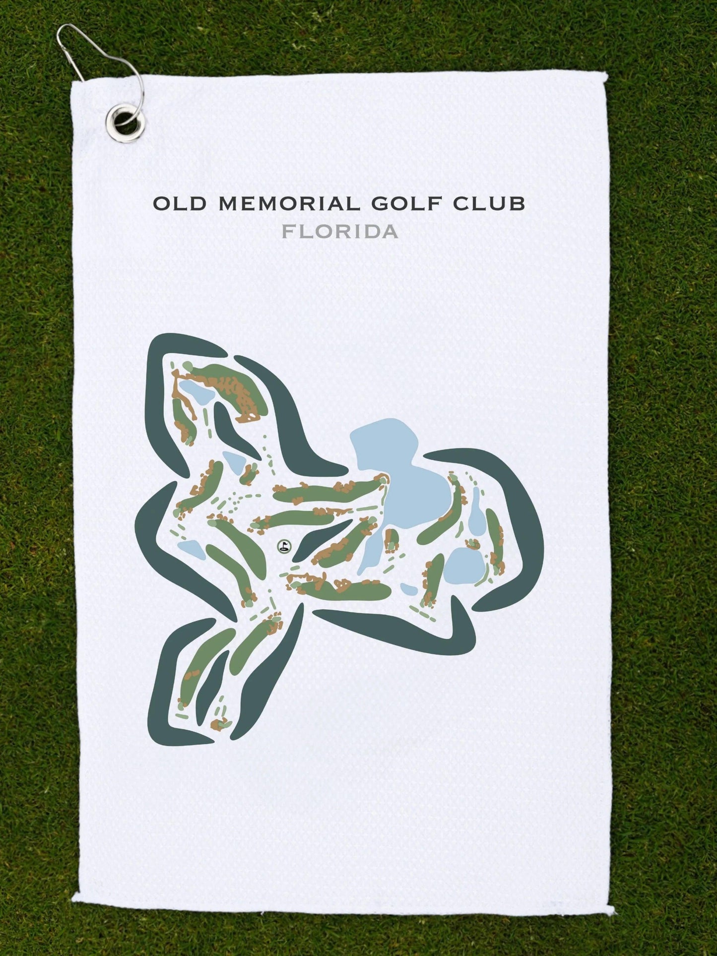Old Memorial Golf Club, Florida - Printed Golf Courses