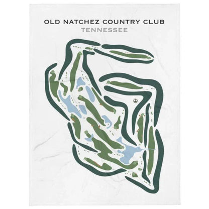 Old Natchez Country Club, Tennessee - Printed Golf Courses