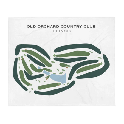 Old Orchard Country Club, Illinois - Printed Golf Courses