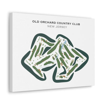 Old Orchard Country Club, New Jersey - Printed Golf Courses