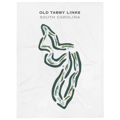 Old Tabby Golf Links, South Carolina - Printed Golf Course