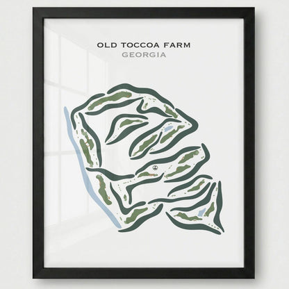 Old Toccoa Farm, Georgia - Printed Golf Courses