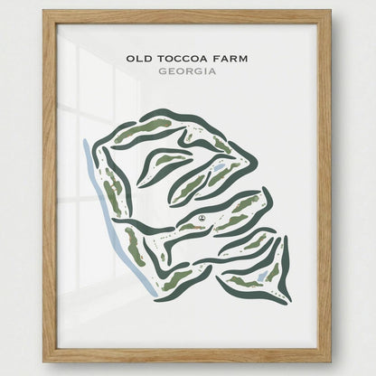 Old Toccoa Farm, Georgia - Printed Golf Courses