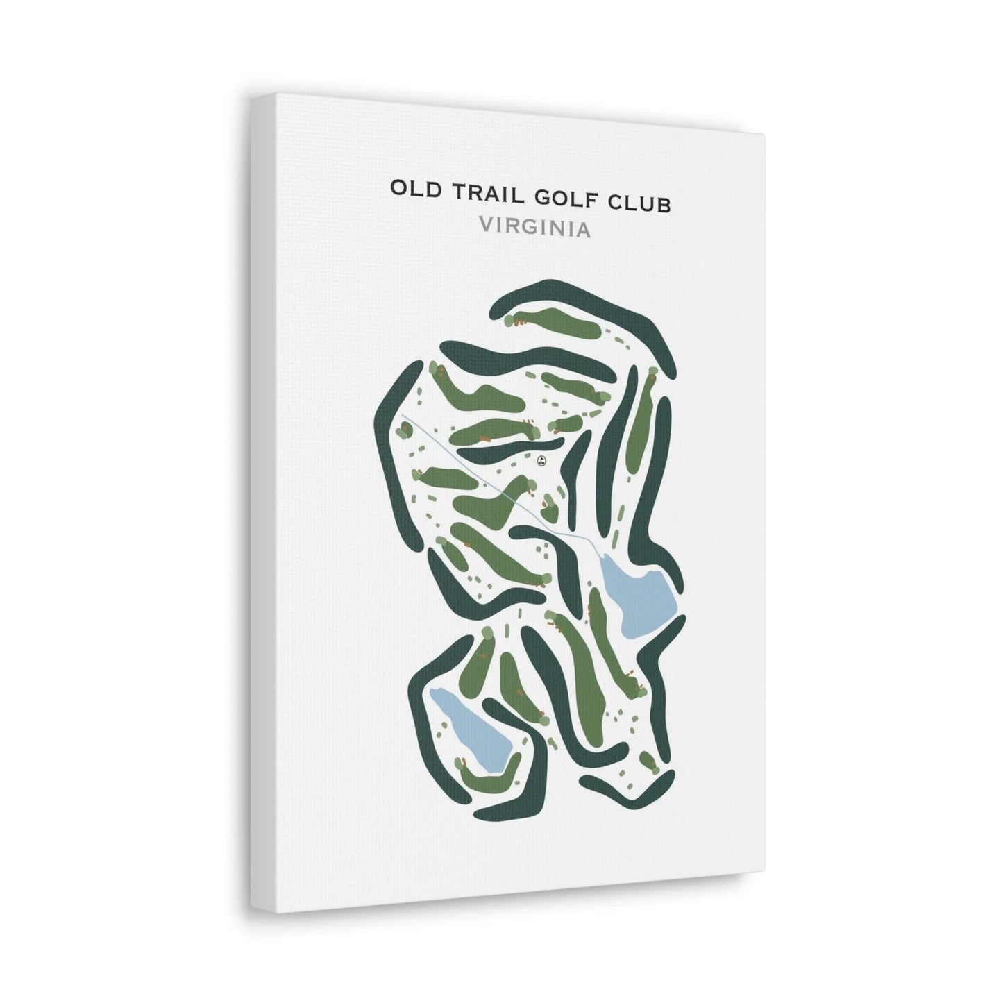 Old Trail Golf Club, Virginia - Printed Golf Courses
