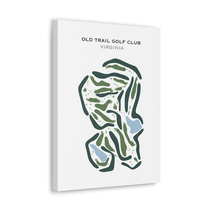 Old Trail Golf Club, Virginia - Printed Golf Courses