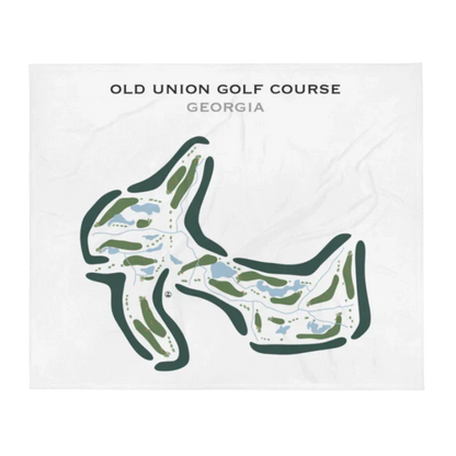 Old Union Golf Course, Georgia - Printed Golf Courses