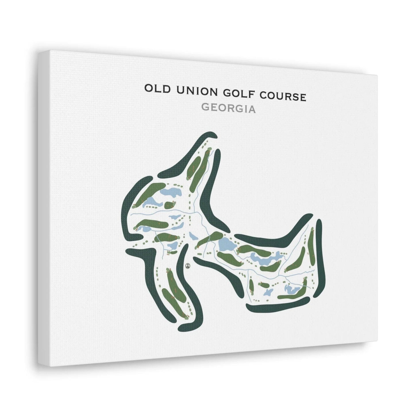 Old Union Golf Course, Georgia - Printed Golf Courses