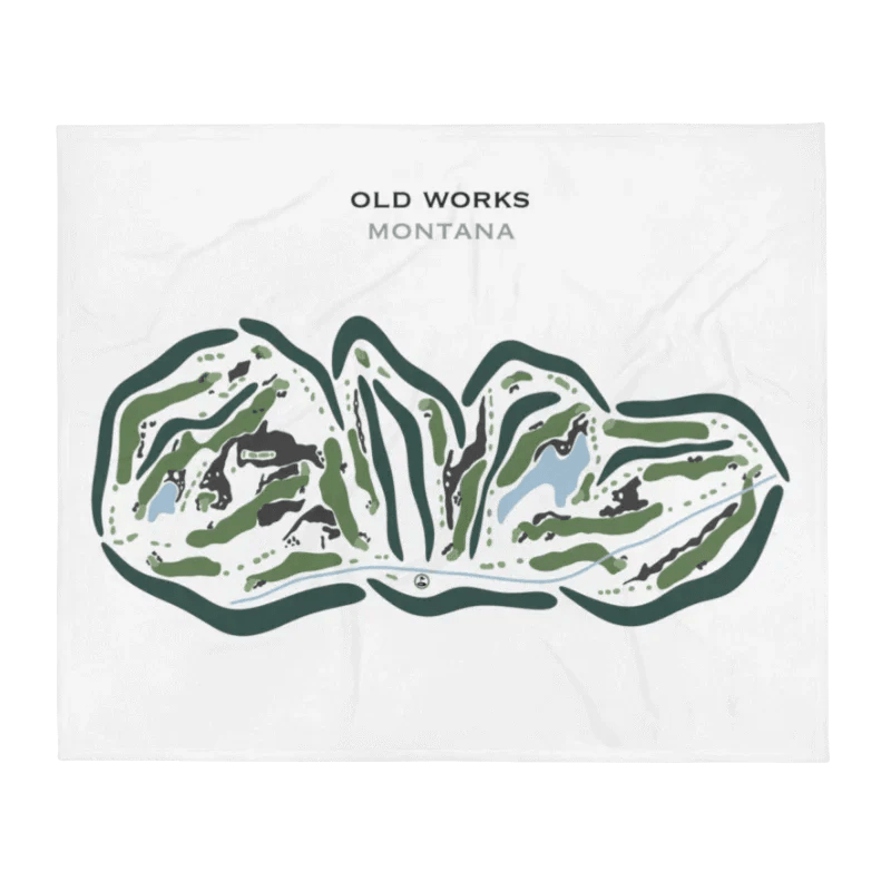 Old Works Golf Club, Montana - Printed Golf Courses