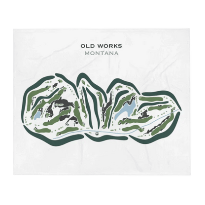 Old Works Golf Club, Montana - Printed Golf Courses