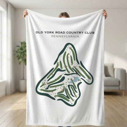 Old York Road Country Club, Pennsylvania - Printed Golf Courses