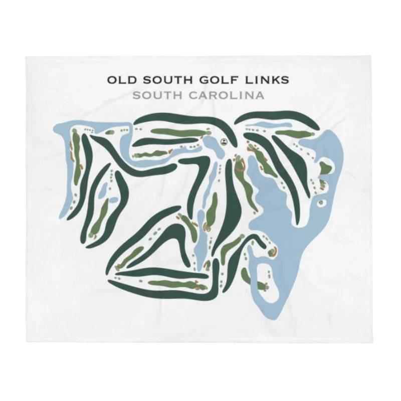 Old South Golf Links, South Carolina - Printed Golf Courses