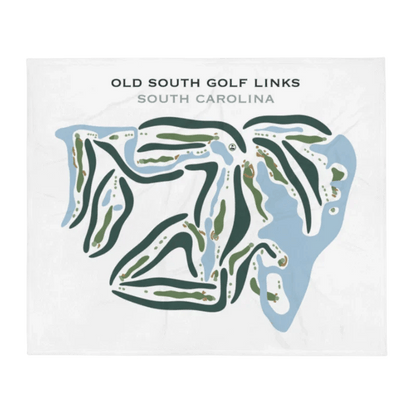 Old South Golf Links, South Carolina - Printed Golf Courses