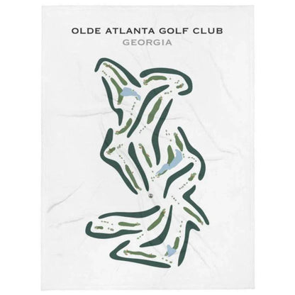 Olde Atlanta Golf Club, Georgia - Printed Golf Course